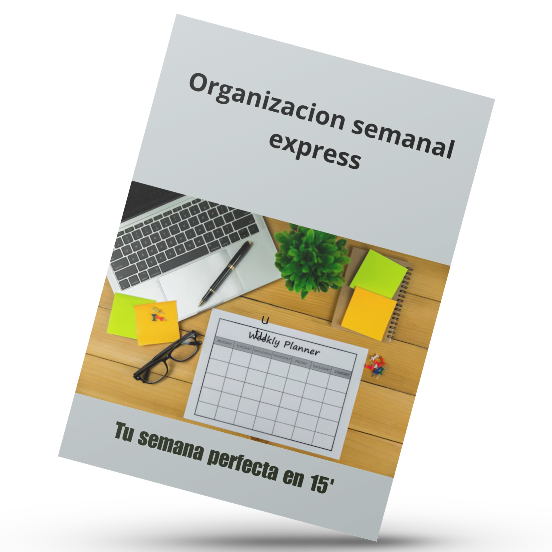 SEMANA PERFECTAMENTE ORGANIZADA EN 15 MINUTOS